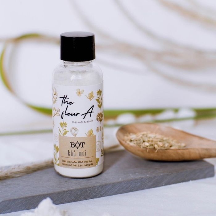 Hình ảnh chân thực Bột Khử Mùi Thảo Mộc Fleura