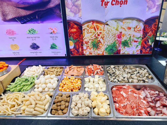 Hình ảnh không gian ẩm thực Hàn Quốc tại Joopii Vietnam