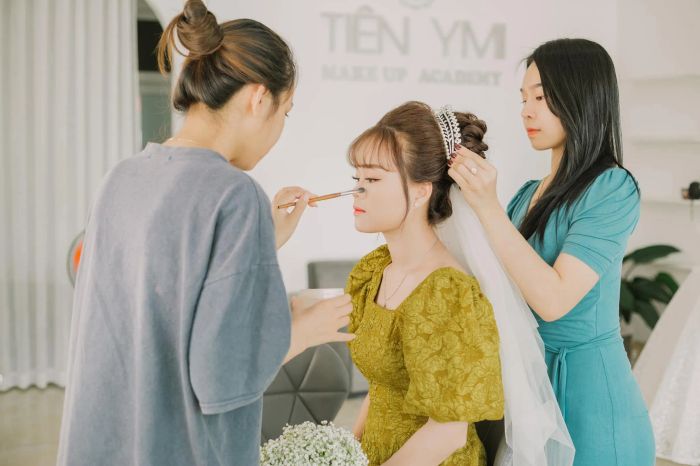 Hình ảnh thực tế lớp học tại Học viện TienYmi