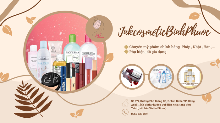 Không gian mua sắm tại JnK Cosmetics
