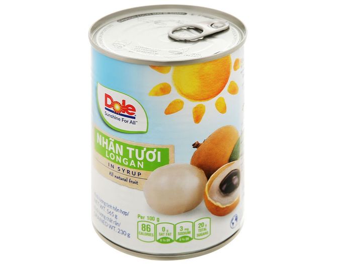 Bộ sưu tập hình ảnh nhãn ngâm Dole đa dạng