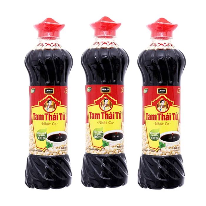 Hình ảnh chai nước tương Tam Thái Tử