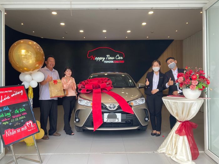 Hình ảnh trưng bày xe tại Toyota Cần Thơ