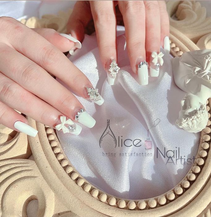 Hình ảnh lớp học nail tại Alice Nguyễn