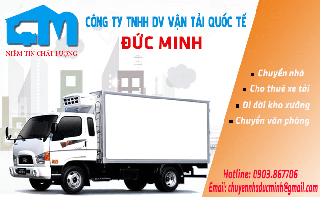Hình ảnh đội xe vận tải Đức Minh