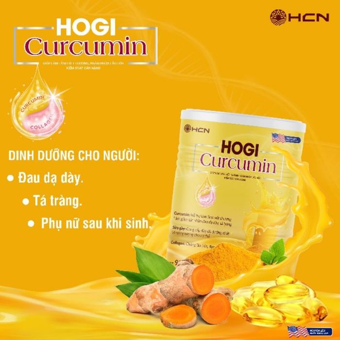 Sữa nghệ Curcumin Hogi ảnh 2