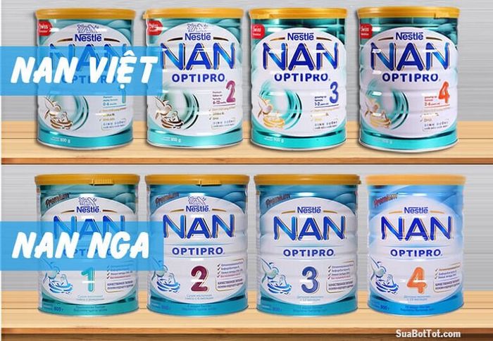 Hình ảnh minh họa sữa dê Nan Nga