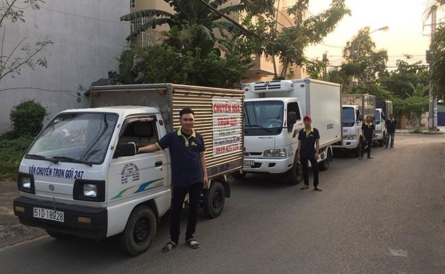 Hình ảnh đội xe Vận Chuyển 247