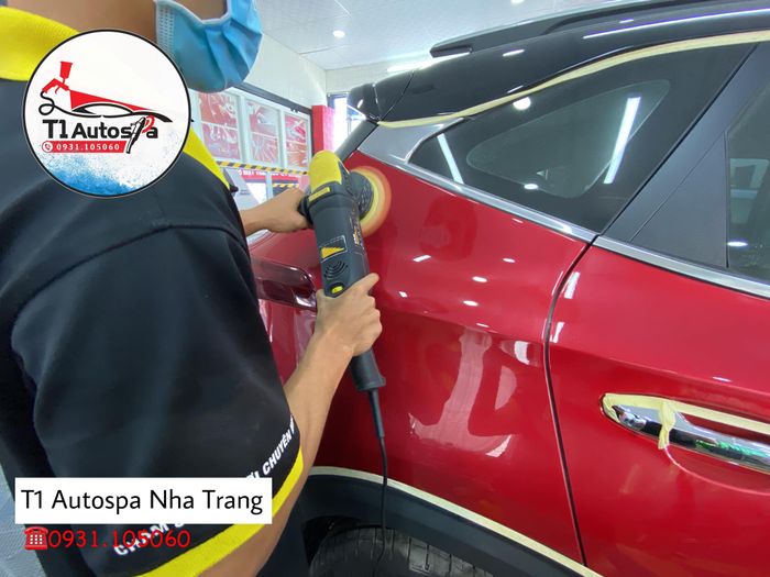 Quy trình phủ ceramic chuẩn tại T1 Autospa Nha Trang