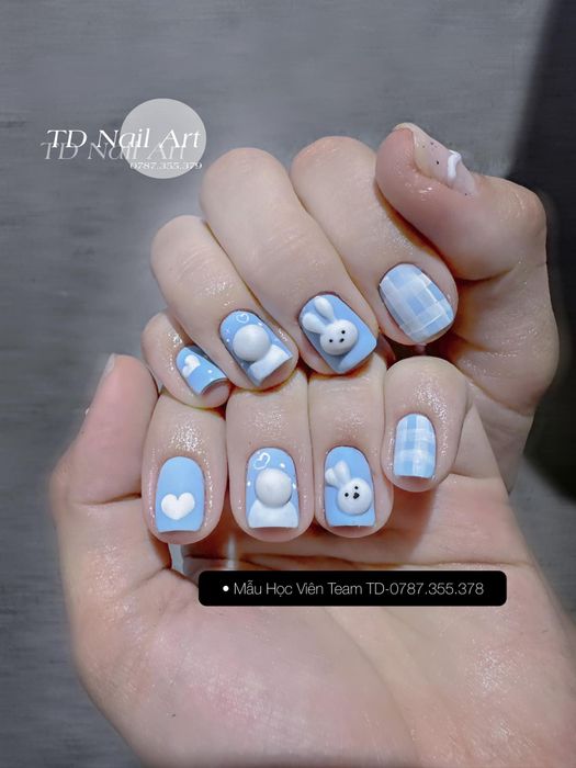 Hình ảnh thực hành của học viên tại TD Beauty