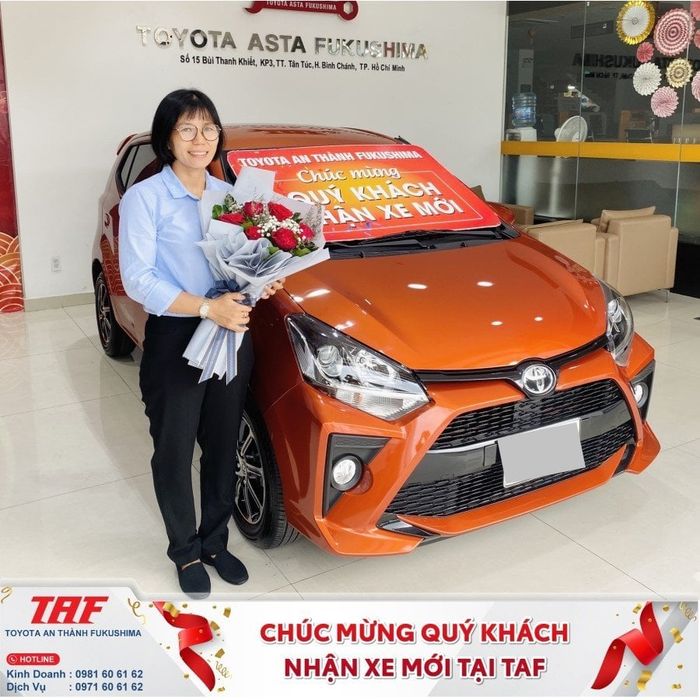 Không gian trưng bày sang trọng tại Toyota An Thành Fukushima