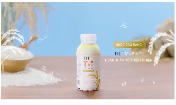 Bộ sưu tập hình ảnh nước gạo rang TH true RICE cao cấp