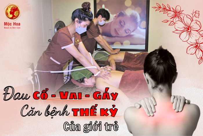 Phòng trị liệu sang trọng tại Mộc Hoa Beauty & Skin Care