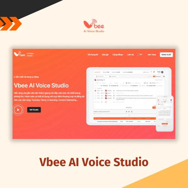 Vbee AI Voice Solutions hình ảnh 2