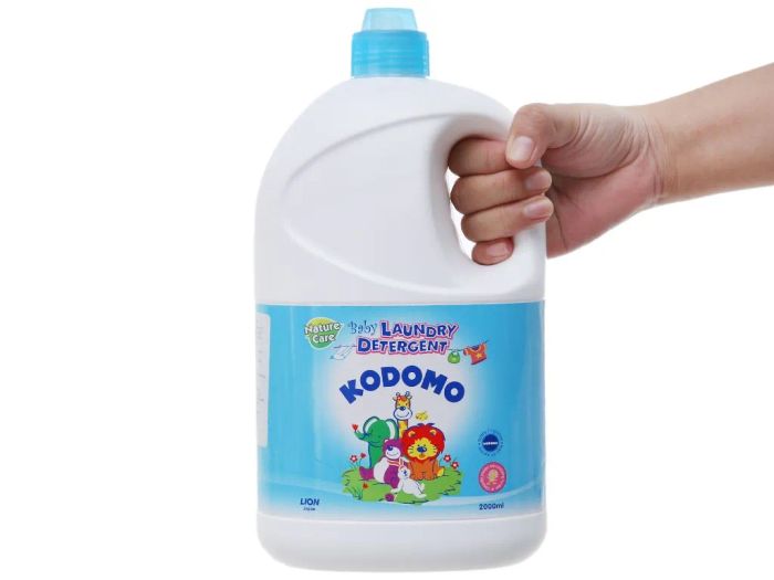 Hình ảnh minh họa dung dịch giặt xả Kodomo 2 trong 1 - Ảnh 2