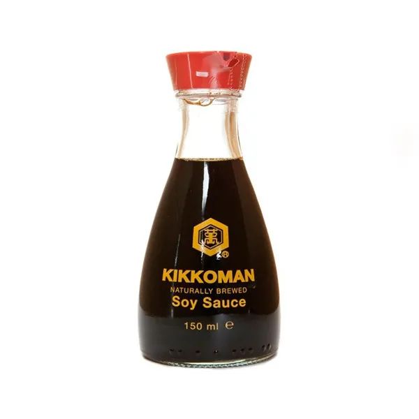 Hình ảnh bao bì nước tương Kikkoman cao cấp