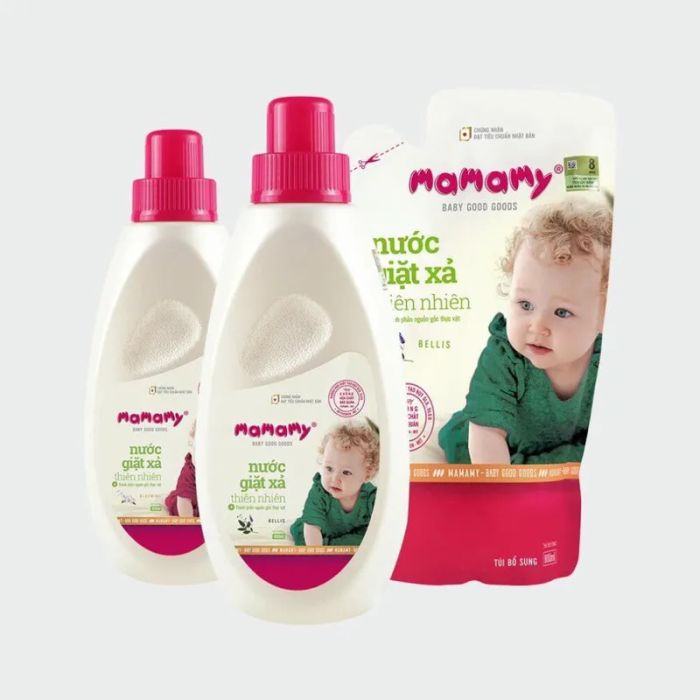 Hình ảnh nước giặt xả cao cấp Mamamy - Ảnh 1