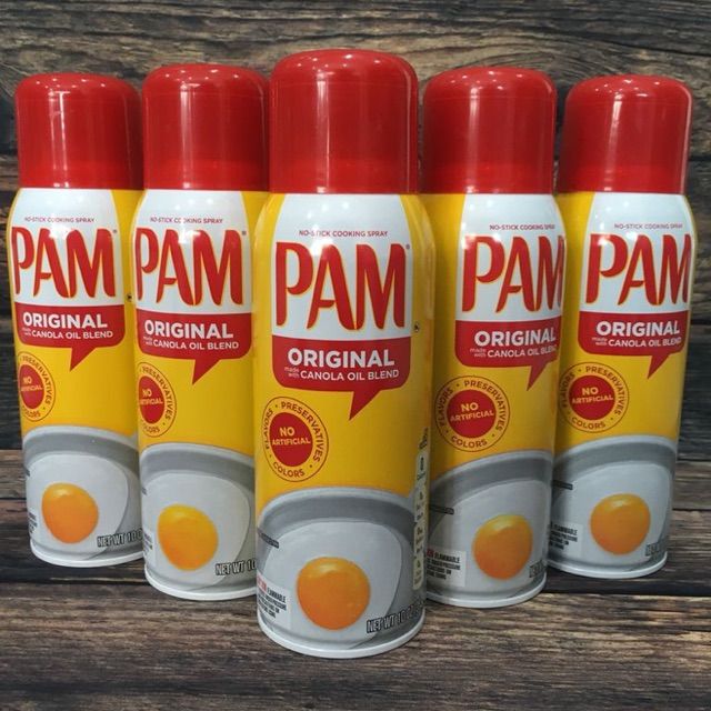 Hình ảnh chính hãng dầu ăn kiêng PAM Original