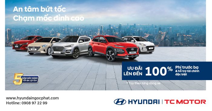 Hình ảnh xưởng dịch vụ hiện đại tại Hyundai Ngọc Phát