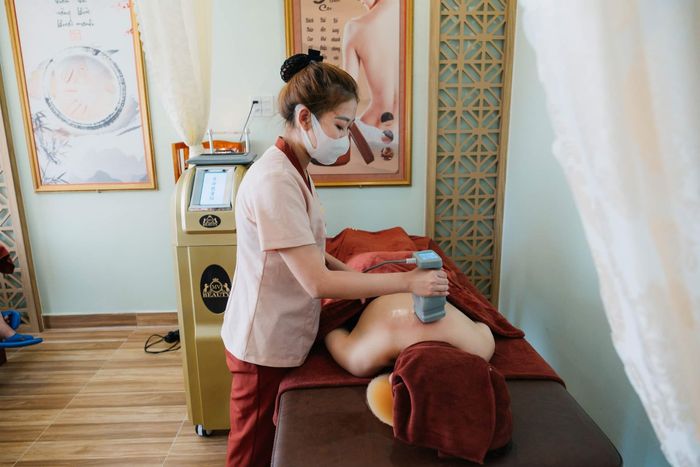 Góc trị liệu cao cấp tại Dưỡng Tâm Spa