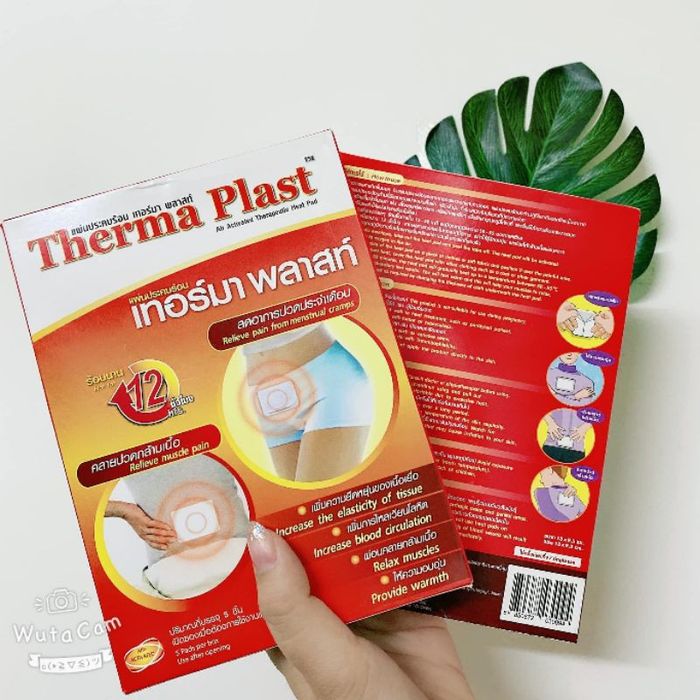 MIẾNG DÁN THẢO DƯỢC GIẢM ĐAU BỤNG KINH THERMA PLAST ảnh 2