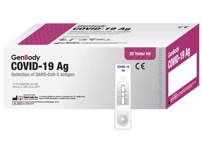Hình ảnh chi tiết bộ Kit test nhanh GenBody COVID-19 Ag - Giải pháp xét nghiệm kháng nguyên được Bộ Y Tế chứng nhận
