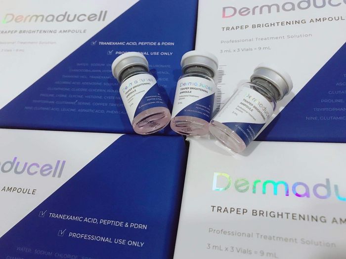 Hình ảnh chân thực tinh chất Dermaducell - Vũ khí xóa nám hiệu quả