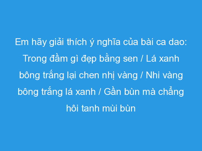 Hình ảnh minh họa nghệ thuật về vẻ đẹp thuần khiết của sen (Nguồn: Internet)