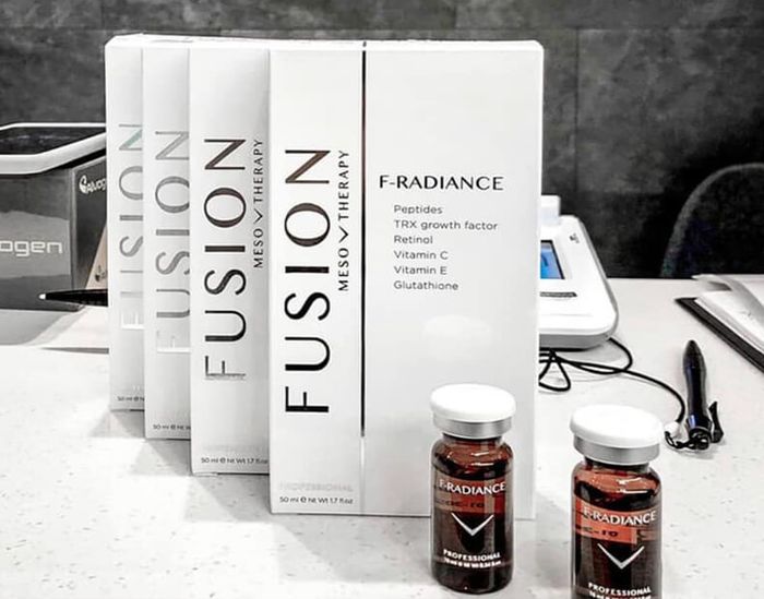 Hình ảnh minh họa quy trình điều trị nám bằng F-Radiance