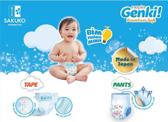 Bỉm Genki ảnh 1