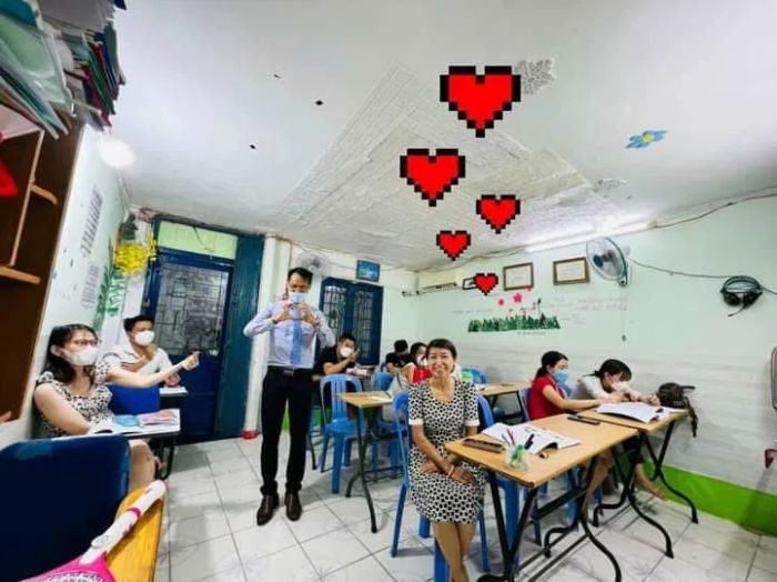 Hình ảnh lớp học tại American Accent