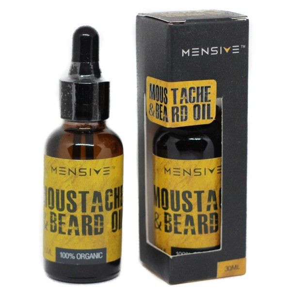 Hình ảnh minh họa hiệu quả sản phẩm Mensive Beard Oil