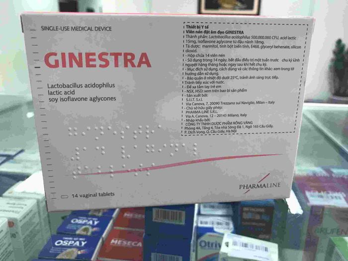 Hình ảnh sản phẩm Ginestra - Bảo vệ sức khỏe phụ khoa