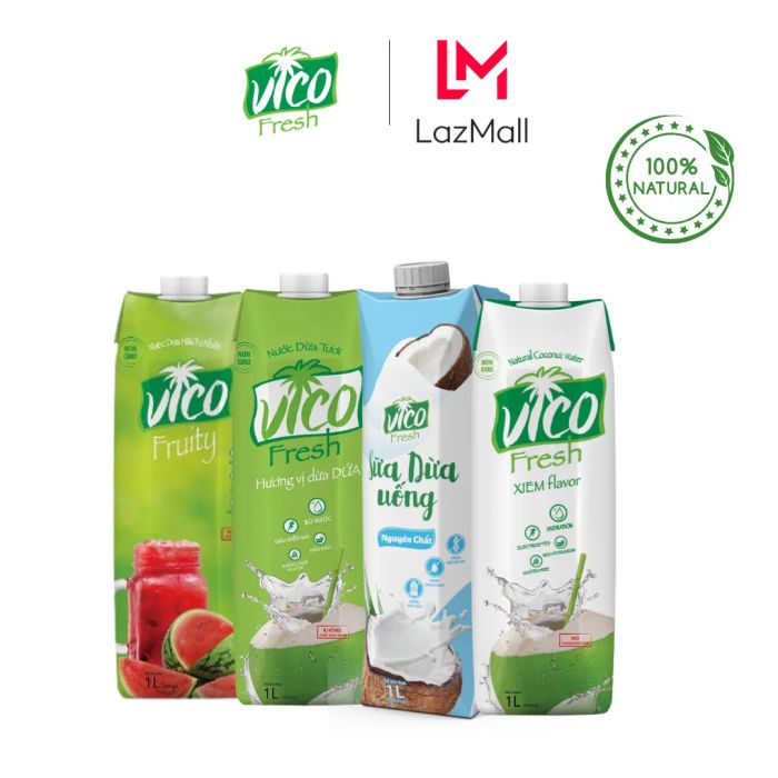 Hình ảnh sữa dừa Vicofresh - sản phẩm chất lượng cao