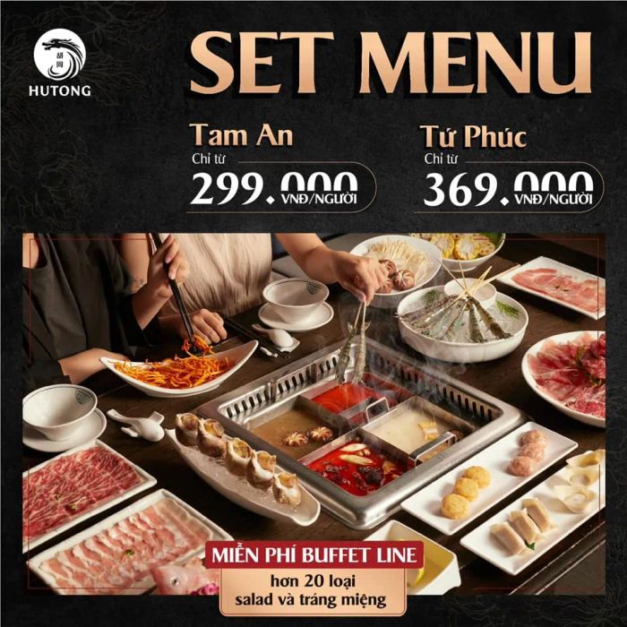 Hình ảnh Hutong Hotpot - Không gian ẩm thực Hồng Kông sang trọng