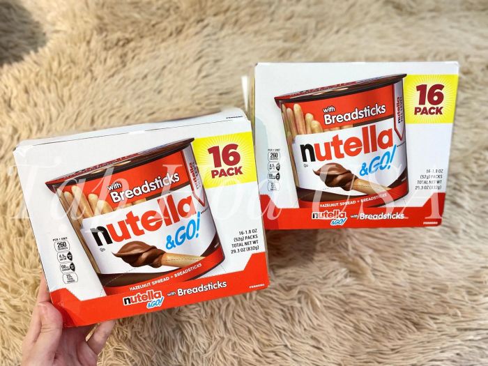 Hình ảnh bánh chấm Nutella Mỹ phiên bản cao cấp