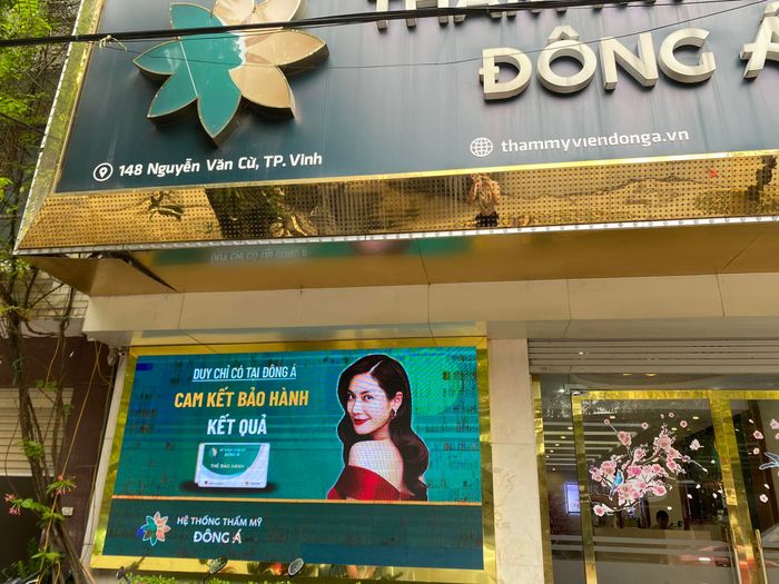Không gian sang trọng đạt chuẩn bệnh viện thẩm mỹ tại Đông Á Nghệ An