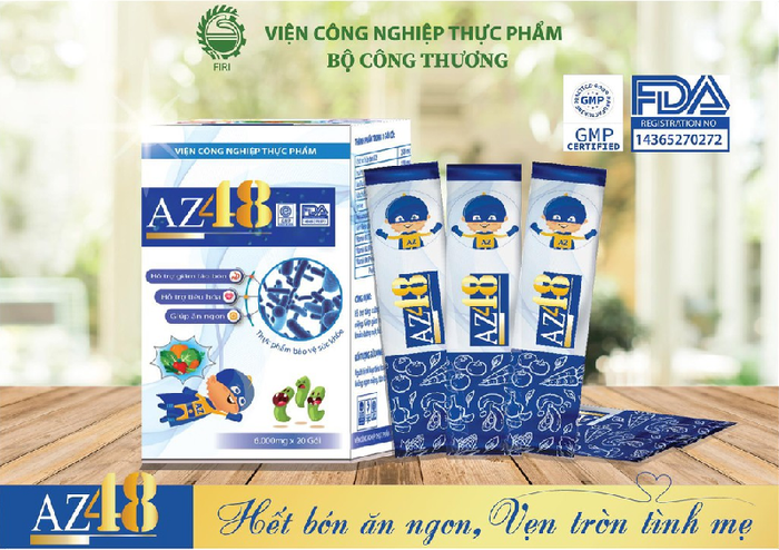 Men AZ48 – Hỗ trợ điều trị táo bón – Hình ảnh 2
