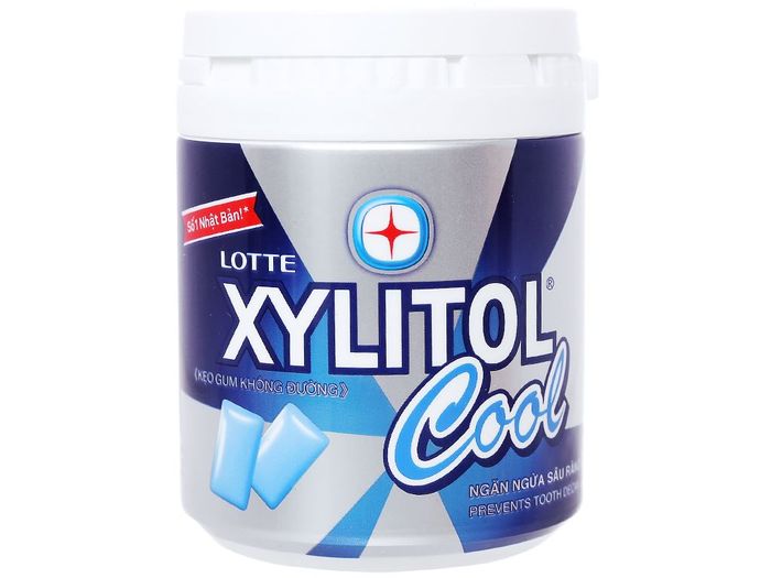 Hình ảnh Lotte Xylitol Cool - Bạc hà the mát