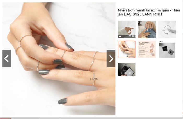 LANN JEWELRY - Ảnh sản phẩm bộ sưu tập 1