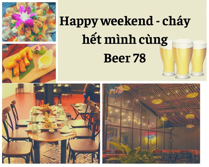Không gian trẻ trung tại Beer 78 - Ảnh 1