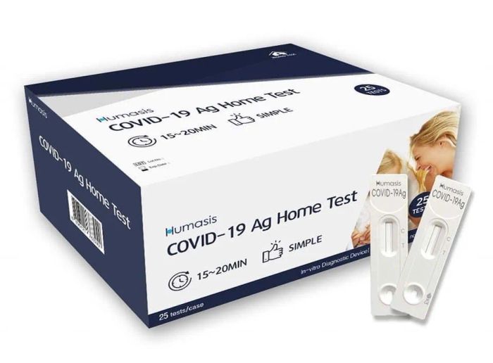 Hình ảnh bộ Kit Test Nhanh COVID-19 Ag Humasis (ảnh 2)