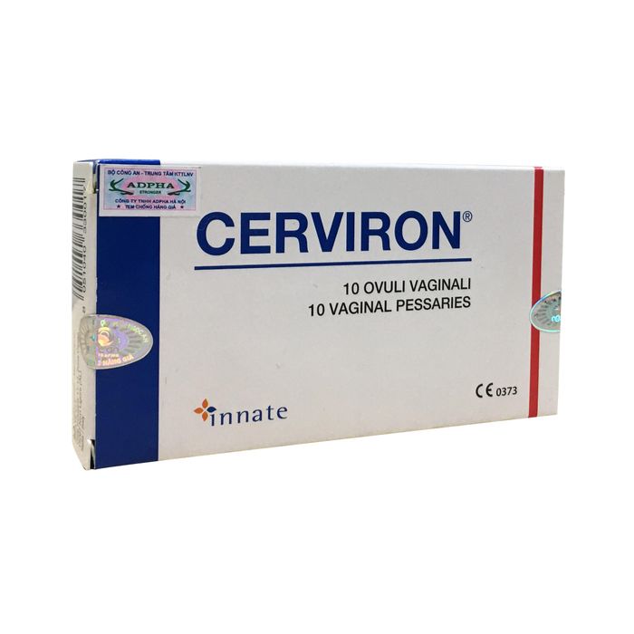 Hình ảnh chi tiết viên đặt Cerviron - Bảo vệ toàn diện âm đạo