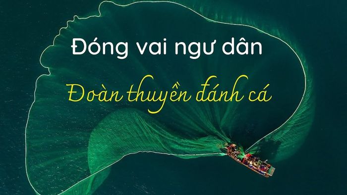 Hình ảnh minh họa sống động: Đoàn thuyền đánh cá trong đêm trăng (Nguồn: internet)