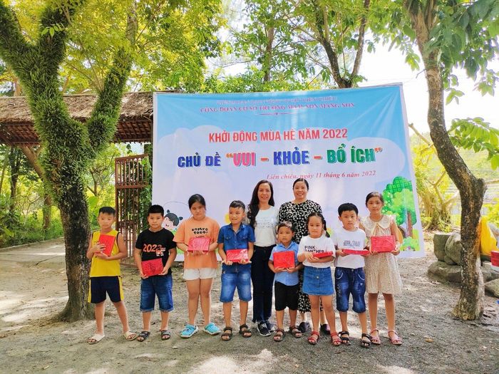 Không gian học tập đầy màu sắc tại Trường Mầm non Măng Non