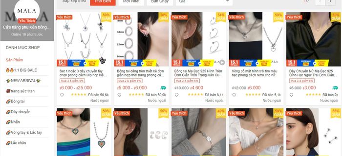 BST sang trọng từ MALA Shop