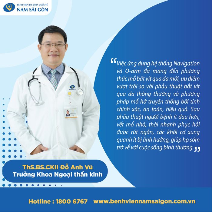 Chân dung ThS.BS.CKII. Đỗ Anh Vũ - Bác sĩ Ngoại Thần kinh xuất sắc