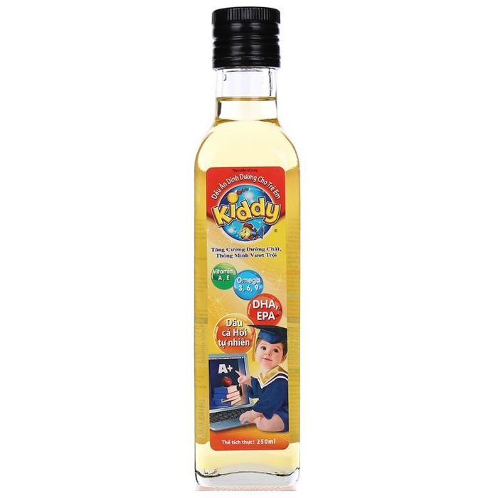 Hình ảnh Kiddy - Dầu ăn dinh dưỡng đa năng từ cá hồi