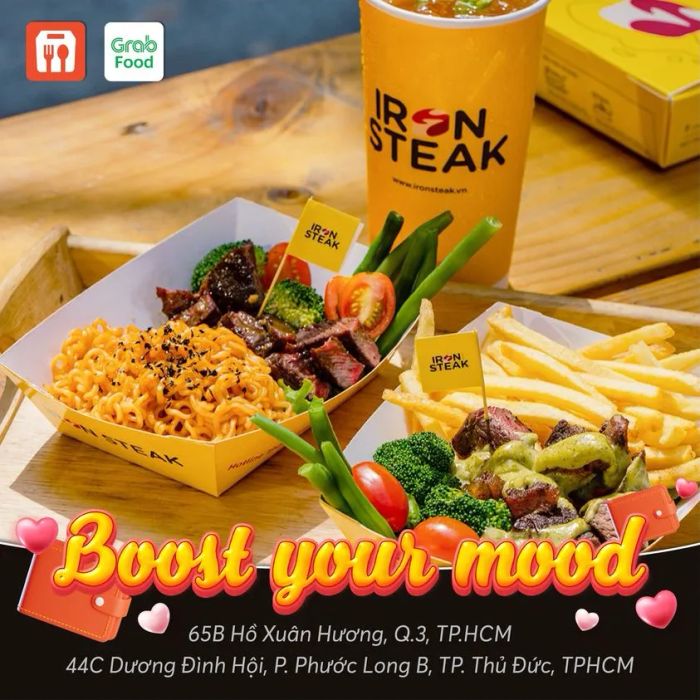 Những món beefsteak hảo hạng tại IRON STEAK