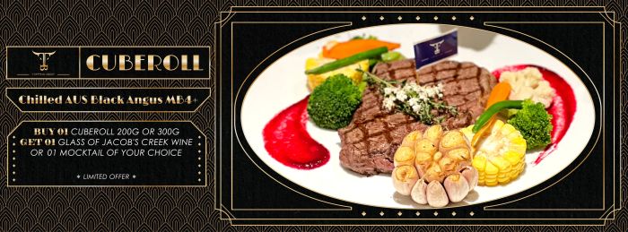 Không gian ấm cúng tại Topping Beef